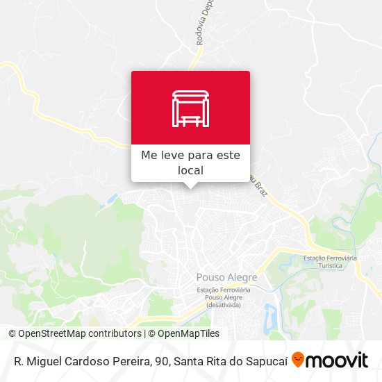 R. Miguel Cardoso Pereira, 90 mapa