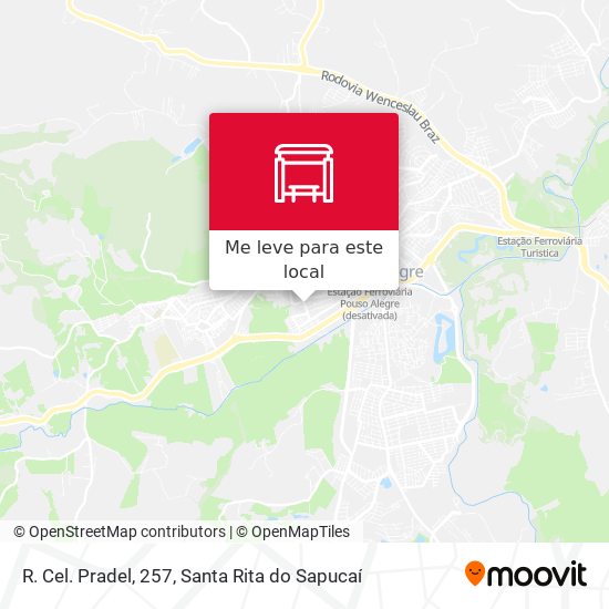 R. Cel. Pradel, 257 mapa