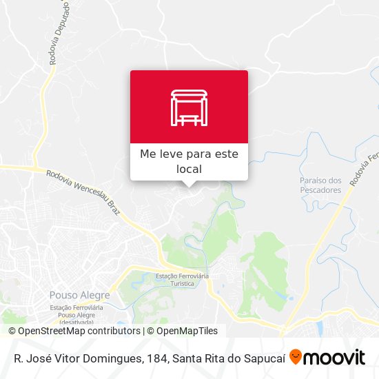 R. José Vitor Domingues, 184 mapa