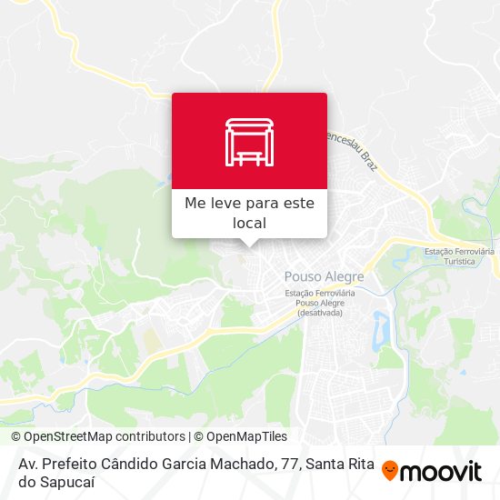 Av. Prefeito Cândido Garcia Machado, 77 mapa