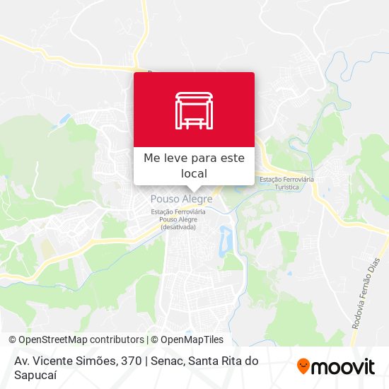Av. Vicente Simões, 370 | Senac mapa