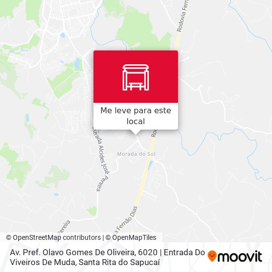 Av. Pref. Olavo Gomes De Oliveira, 6020 | Entrada Do Viveiros De Muda mapa