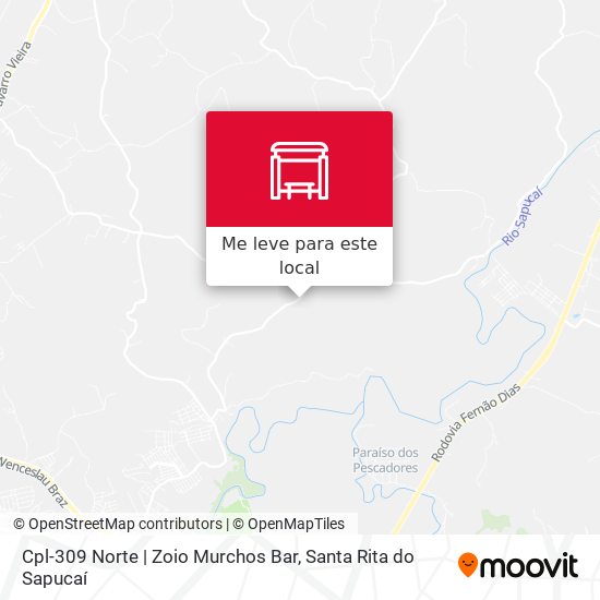 Cpl-309 Norte | Zoio Murchos Bar mapa