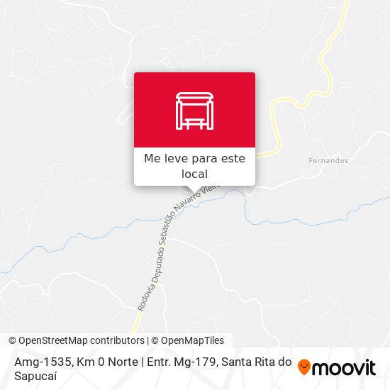 Amg-1535, Km 0 Norte | Entr. Mg-179 mapa