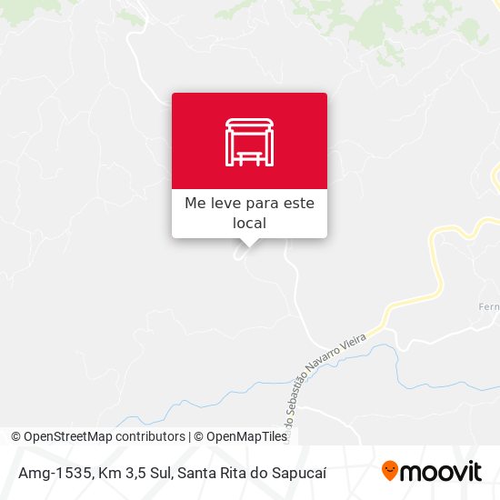 Amg-1535, Km 3,5 Sul mapa
