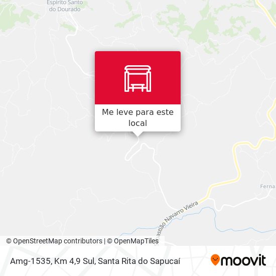 Amg-1535, Km 4,9 Sul mapa