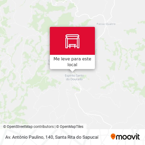 Av. Antônio Paulino, 140 mapa