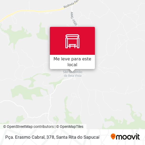 Pça. Erasmo Cabral, 378 mapa