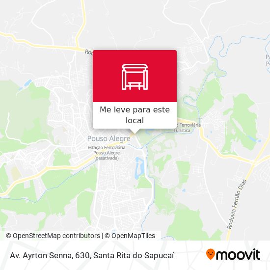 Av. Ayrton Senna, 630 mapa