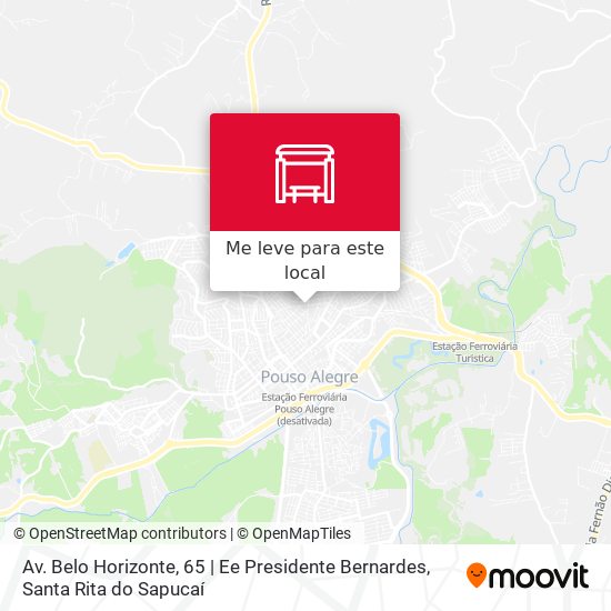 Av. Belo Horizonte, 65 | Ee Presidente Bernardes mapa