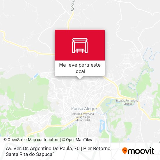 Av. Ver. Dr. Argentino De Paula, 70 | Pier Retorno mapa