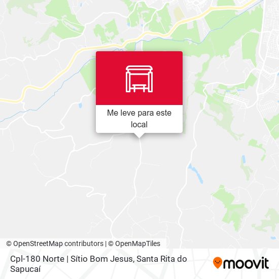 Cpl-180 Norte | Sítio Bom Jesus mapa