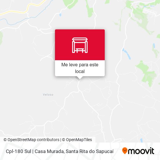Cpl-180 Sul | Casa Murada mapa