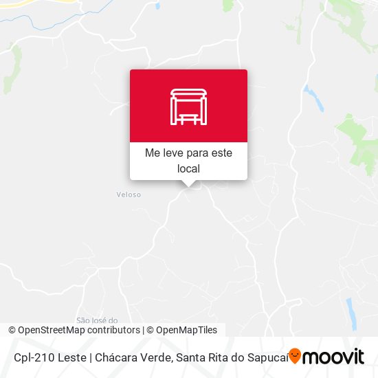 Cpl-210 Leste | Chácara Verde mapa