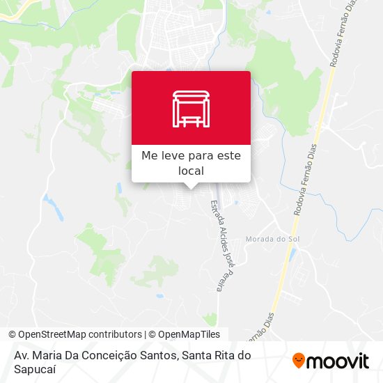 Av. Maria Da Conceição Santos mapa