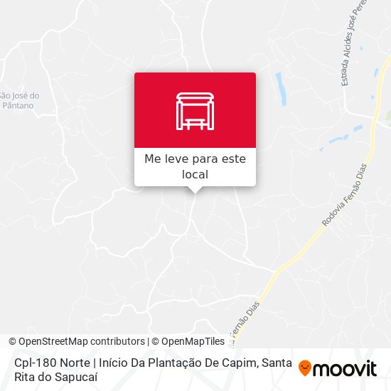 Cpl-180 Norte | Início Da Plantação De Capim mapa