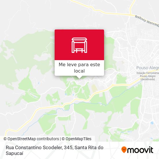 Rua Constantino Scodeler, 345 mapa