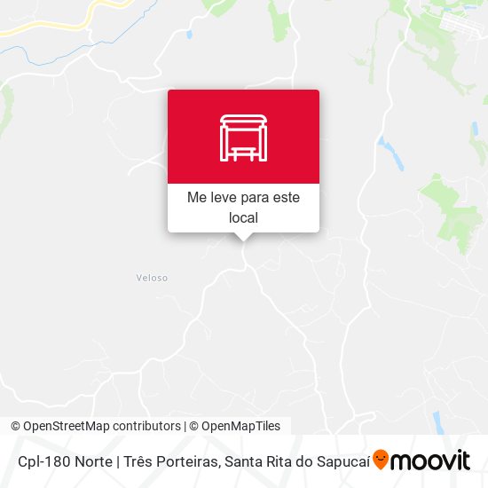 Cpl-180 Norte | Três Porteiras mapa