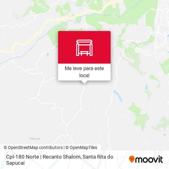 Cpl-180 Norte | Recanto Shalom mapa