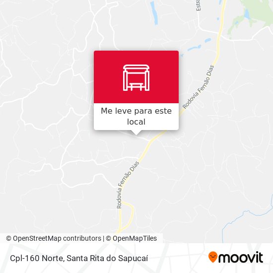 Cpl-160 Norte mapa