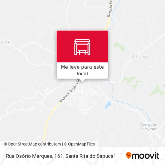 Rua Osório Marques, 161 mapa