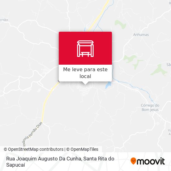 Rua Joaquim Augusto Da Cunha mapa