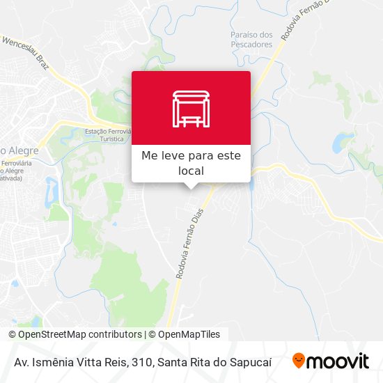 Av. Ismênia Vitta Reis, 310 mapa