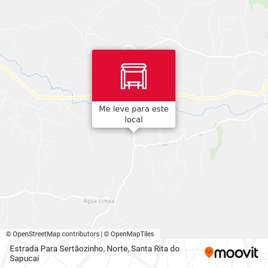 Estrada Para Sertãozinho, Norte mapa