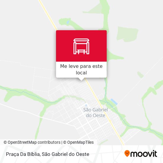 Praça Da Bíblia mapa
