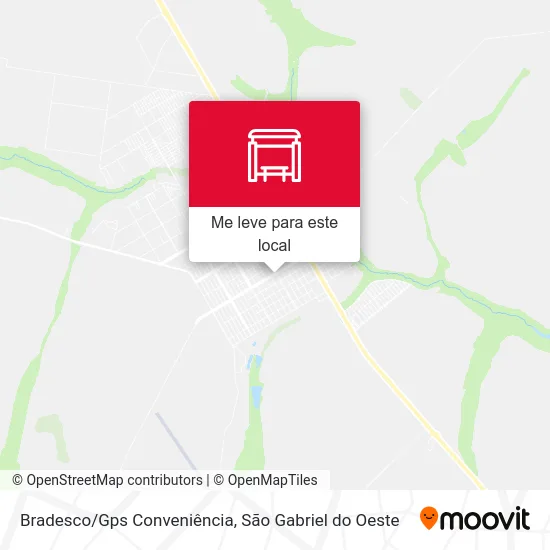 Bradesco/Gps Conveniência mapa