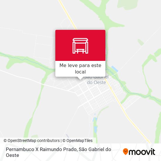 Pernambuco X Raimundo Prado mapa