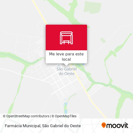 Farmácia Municipal mapa
