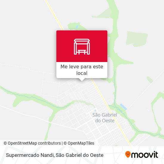 Supermercado Nandi mapa