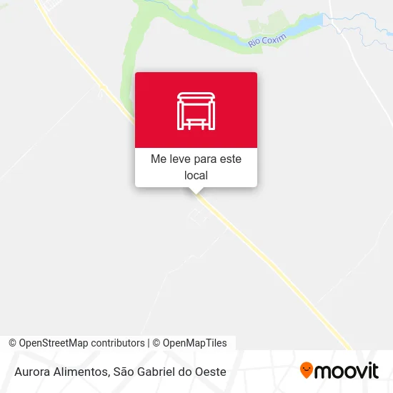 Aurora Alimentos mapa