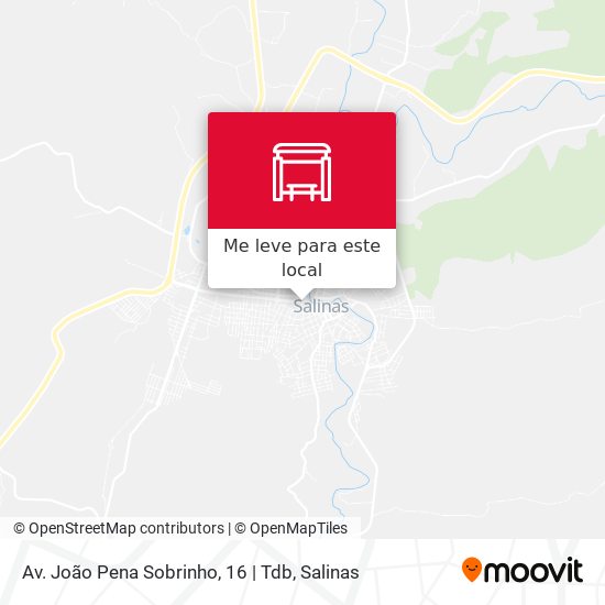 Av. João Pena Sobrinho, 16 | Tdb mapa