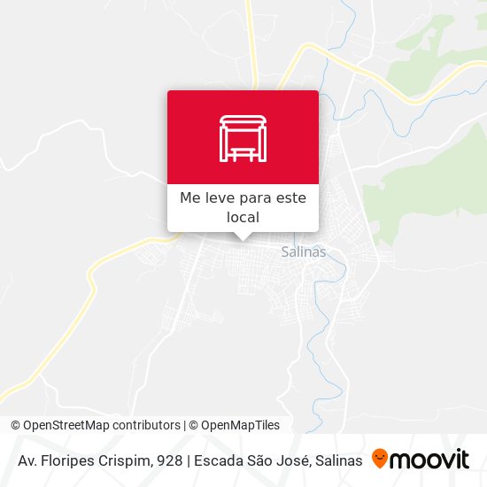 Av. Floripes Crispim, 928 | Escada São José mapa