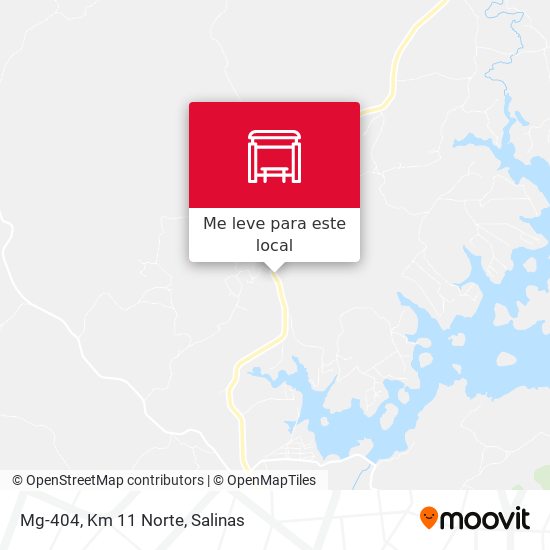 Mg-404, Km 11 Norte mapa