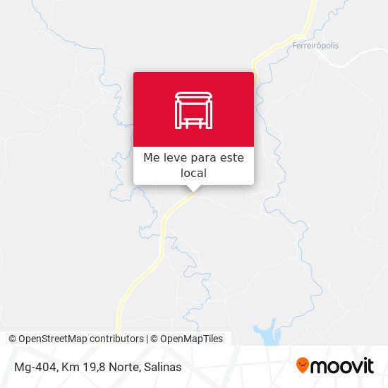Mg-404, Km 19,8 Norte mapa
