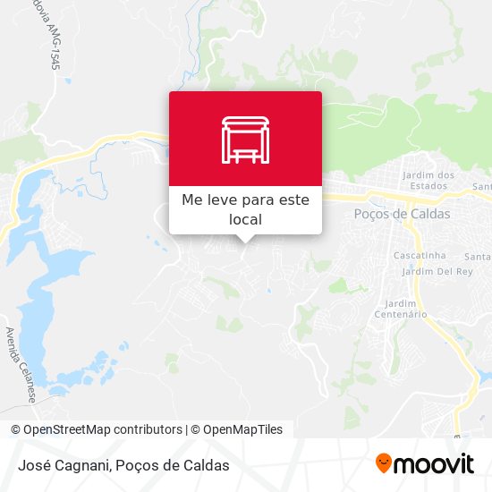 José Cagnani mapa