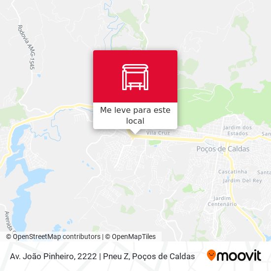 Av. João Pinheiro, 2222 | Pneu Z mapa
