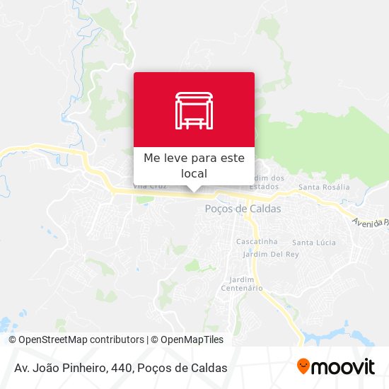 Av. João Pinheiro, 440 mapa
