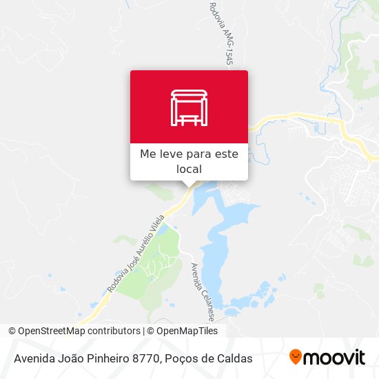 Avenida João Pinheiro 8770 mapa