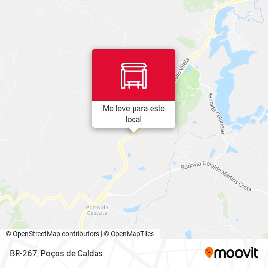 BR-267 mapa