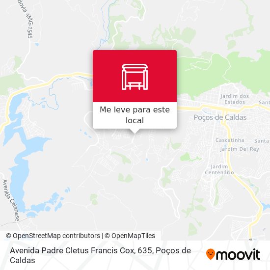 Avenida Padre Cletus Francis Cox, 635 mapa