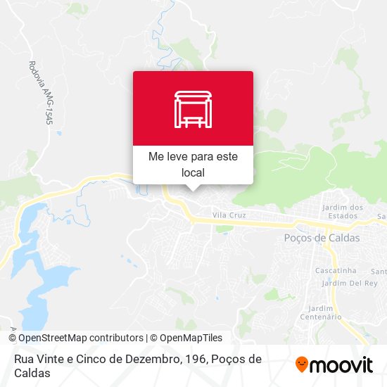 Rua Vinte e Cinco de Dezembro, 196 mapa
