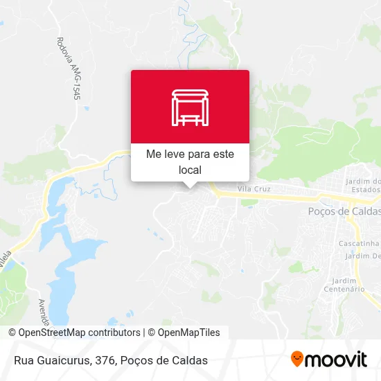 Rua Guaicurus, 376 mapa