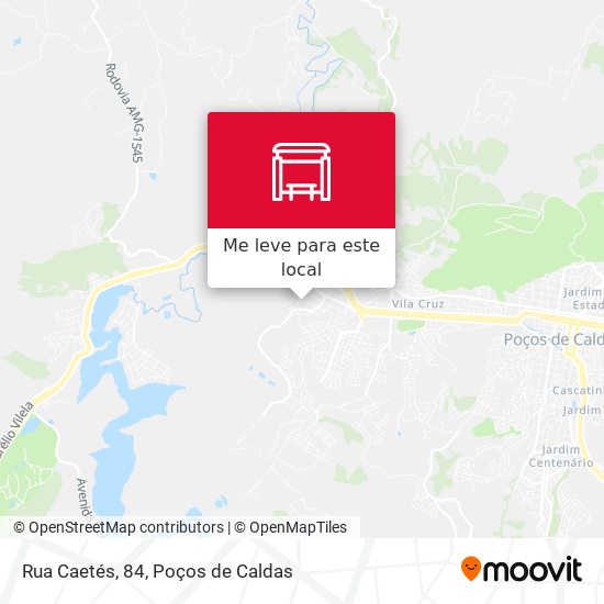 Rua Caetés, 84 mapa
