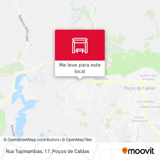 Rua Tupinambás, 17 mapa