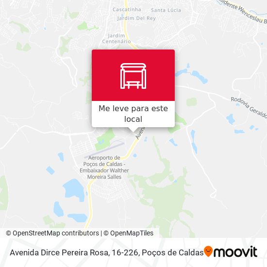 Avenida Dirce Pereira Rosa, 16-226 mapa