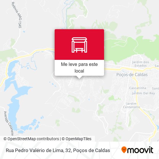 Rua Pedro Valério de Lima, 32 mapa